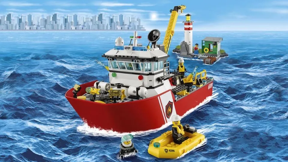 LEGO City - Brandweerboot - 60109