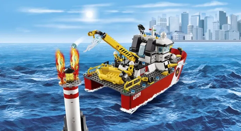 LEGO City - Brandweerboot - 60109