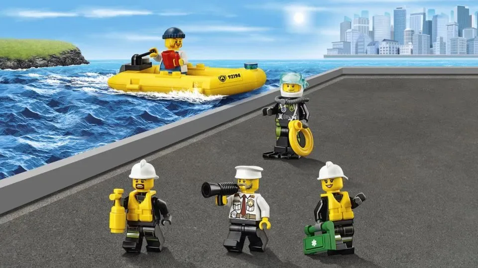 LEGO City - Brandweerboot - 60109