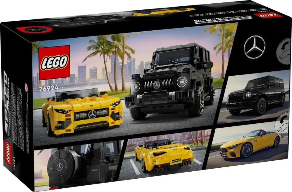 LEGO Speed Champions - Mercedes-AMG G 63 en Mercedes-AMG SL 63 - 76924