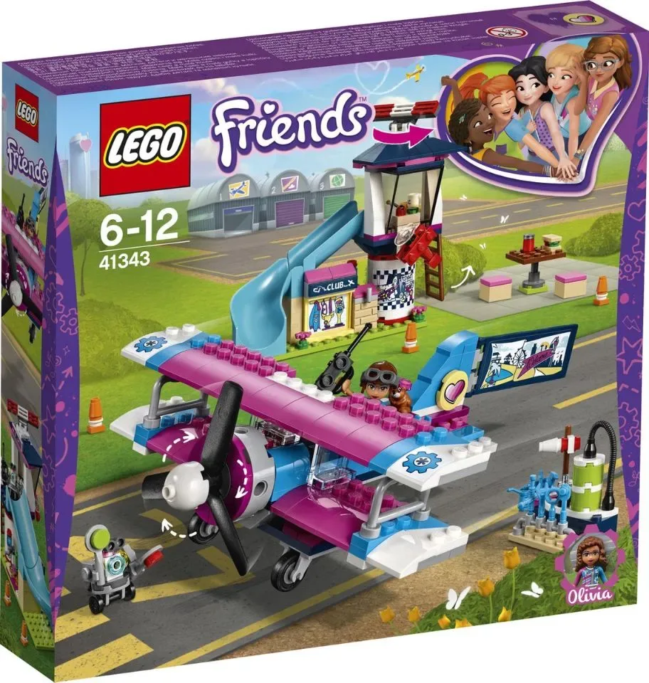 LEGO Friends - Heartlake City Vliegtuigtour - 41343