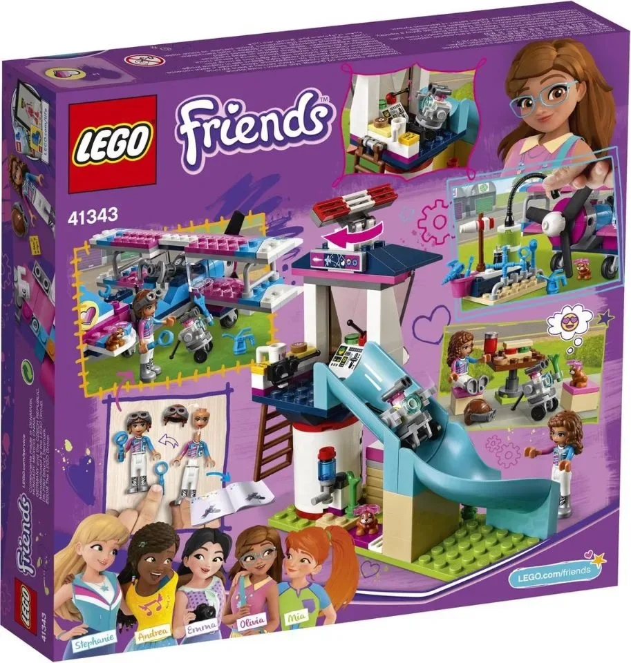 LEGO Friends - Heartlake City Vliegtuigtour - 41343
