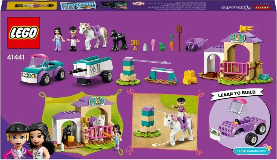 LEGO Friends - Paardentraining en Aanhanger - 41441