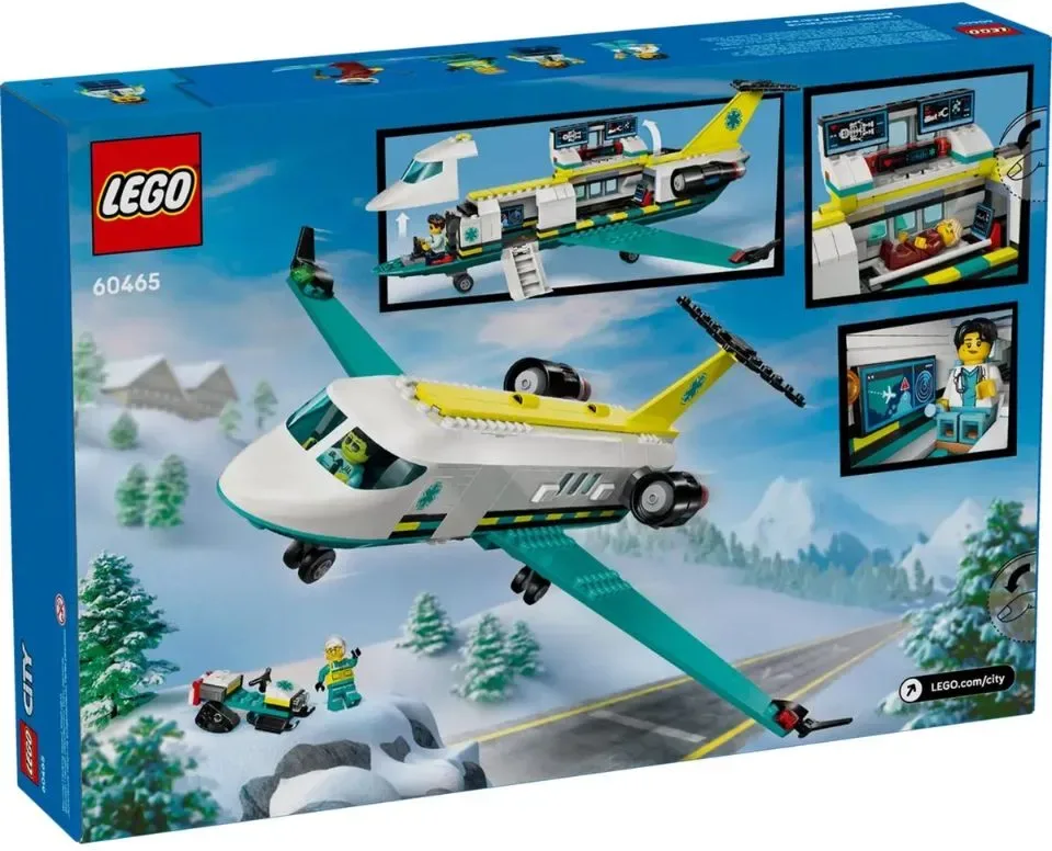 LEGO City - Ambulancevliegtuig - 60465