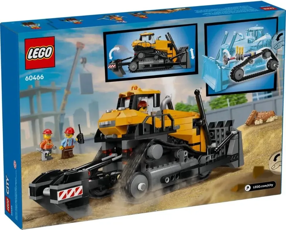LEGO® City - Gele Bulldozer - 60466