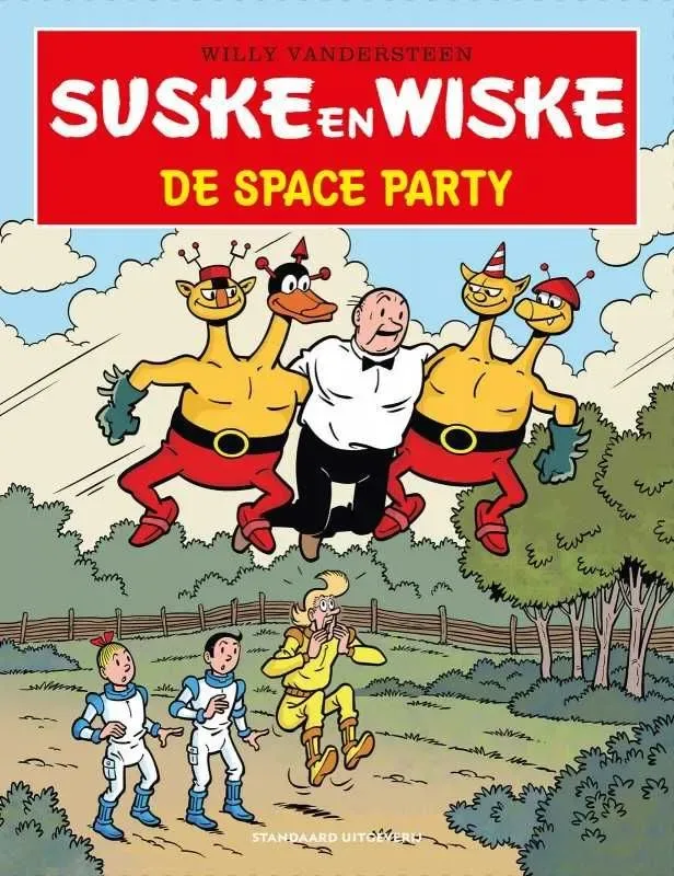 Suske en Wiske - De space party (Kortverhaal)