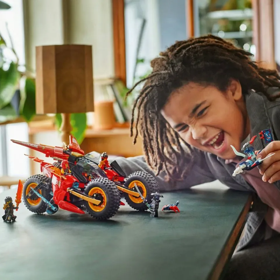 LEGO Ninjago - Ninja Strijdvoertuig 3-in-1 Speelset - 71844