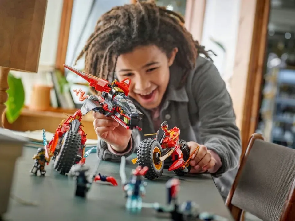 LEGO Ninjago - Ninja Strijdvoertuig 3-in-1 Speelset - 71844