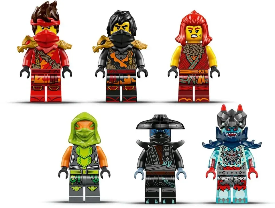 LEGO Ninjago - Ninja Strijdvoertuig 3-in-1 Speelset - 71844