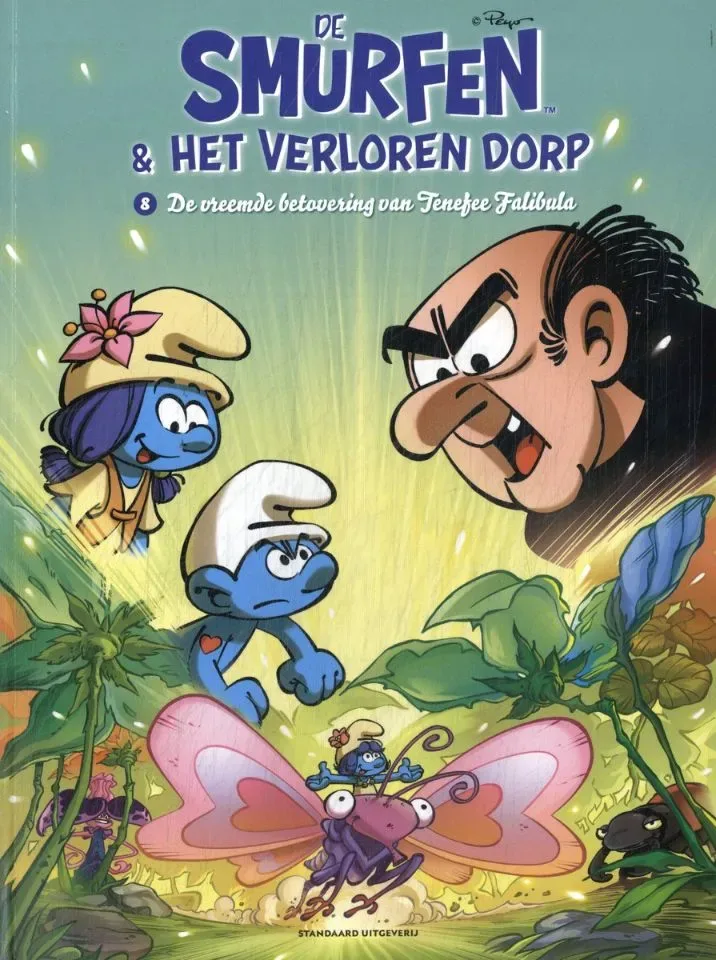 De Smurfen & het verloren dorp 8 - De vreemde betovering van Tenefee Falibula