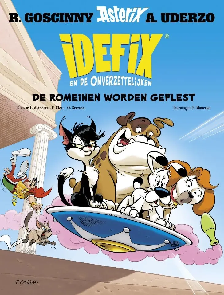 Idefix 8 - De Romeinen worden geflest