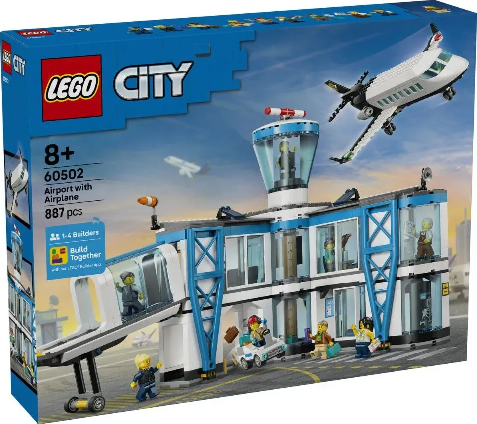 LEGO City - Luchthaven met vliegtuig - 60502
