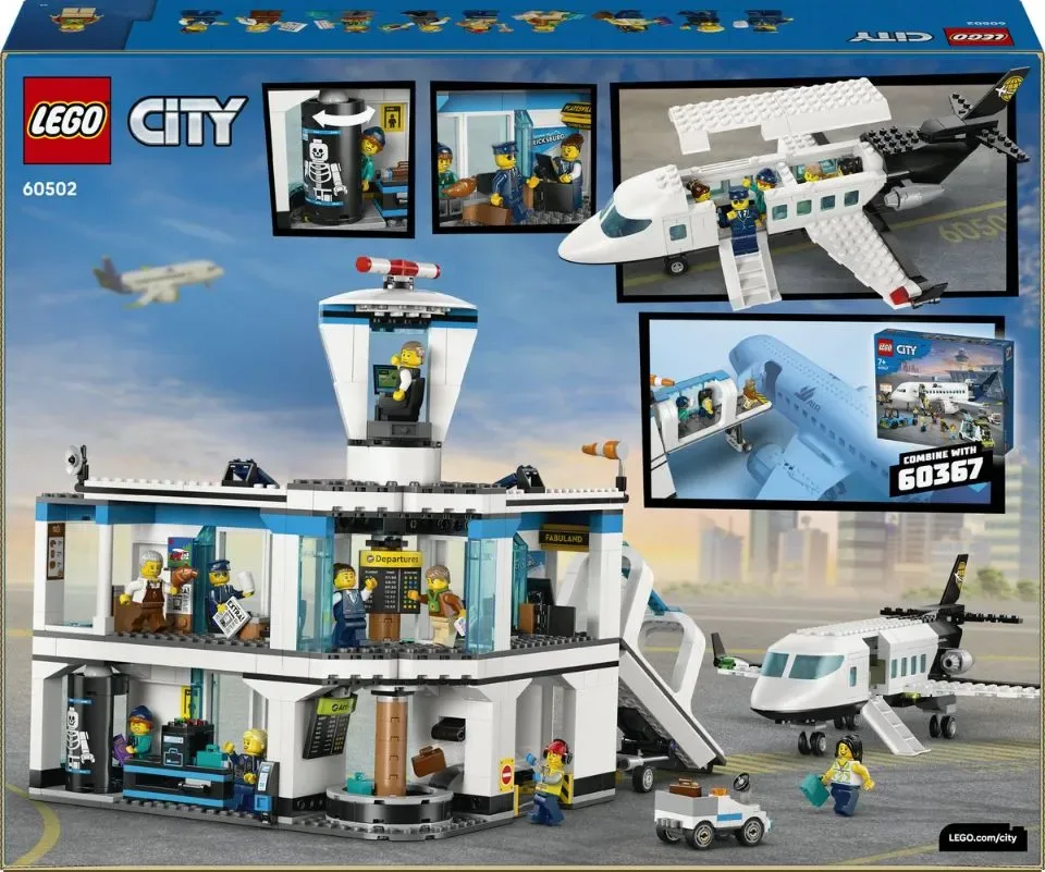 LEGO City - Luchthaven met vliegtuig - 60502