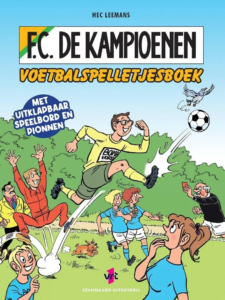 FC de Kampioenen - Voetbalspelletjesboek (Met uitklapbaar speelbord en pionnen)