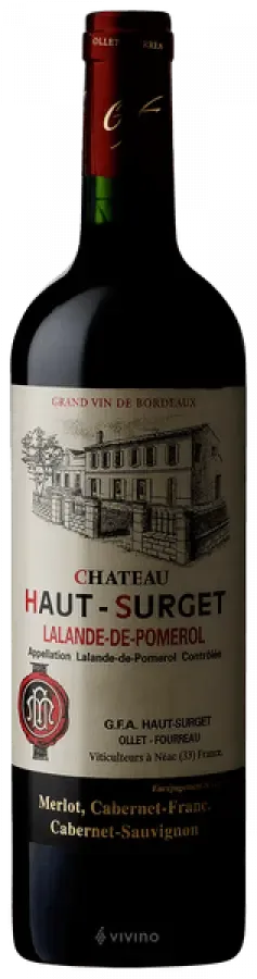 Chateau Haut Surget Lalande Pomerol