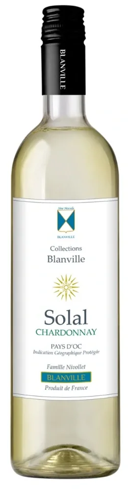 Château Haut-Blanville, Pays d'Oc IGP Solal, Chardonnay 2020 750 ml
