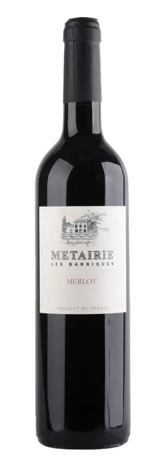 Métairie, Pays d'Oc IGP Les Barriques, Merlot 2022 750 ml