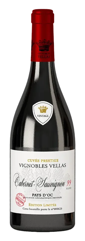 Vignobles Vellas, Pays d'Oc IGP Cabernet Sauvignon, Blend 99 2023 750 ml