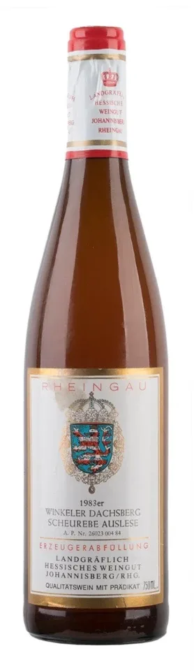 Weingut Prinz von Hessen, Rheingau Winkeler Dachsberg 1983 750 ml