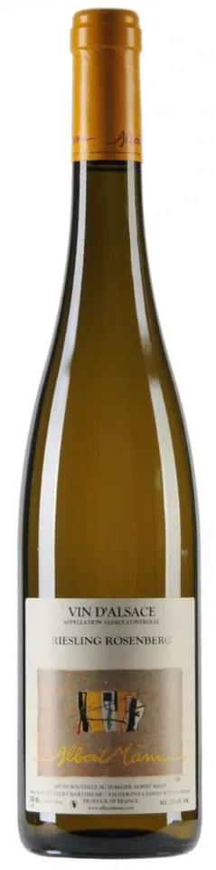 Domaine Albert Mann, Alsace AC Riesling Rosenberg  BIO 2017 750 ml