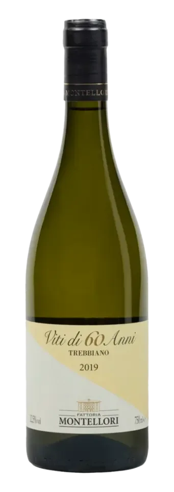 Fattoria Montellori, Toscana IGT Viti di 60 Anni Trebbiano 2021 750 ml