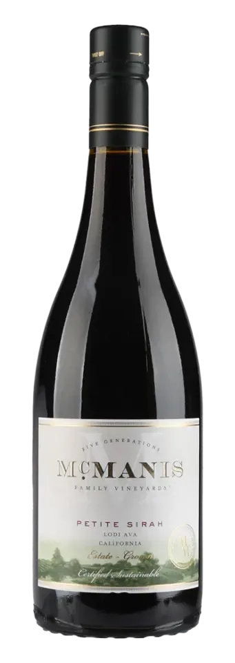 McManis Family Vineyards, California Petite Sirah 2021 750 ml