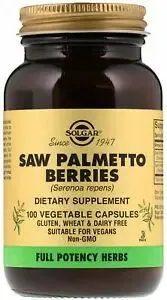 Solgar saw palmetto Berries  100 caps