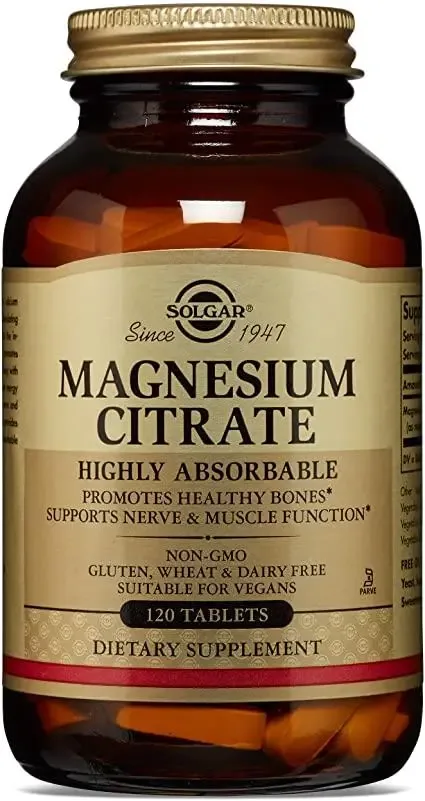 Solgar magnesium citrate 120 tab