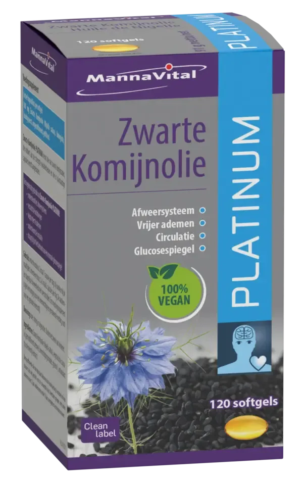 Zwarte komijnolie platinum