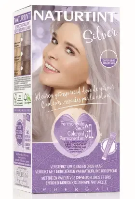 Natuurtint Silver haarverf + silver shampoo