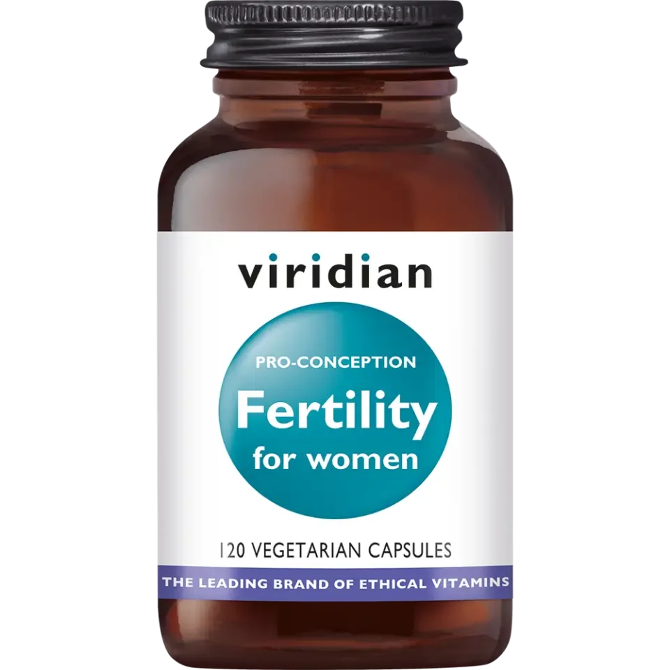 Viridian Fertility for woman 120 caps + 60 caps ( 90 dagen )