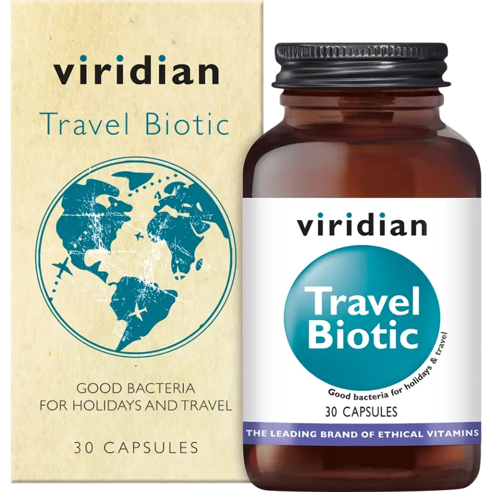 Viridian Travel Biotic 35 caps