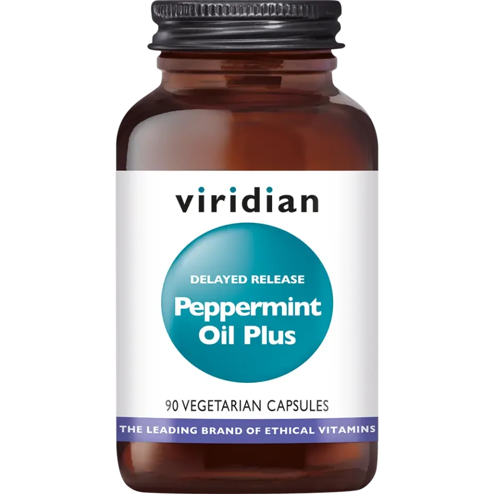 Viridian Peppermint Oil Plus 90 caps