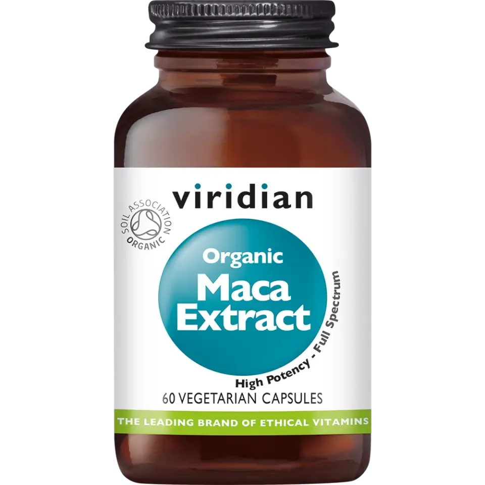 Viridian Organic Maca extract 60 caps