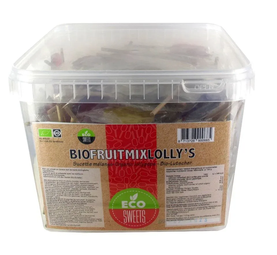 Eco sweets  melange pot 120 stuks