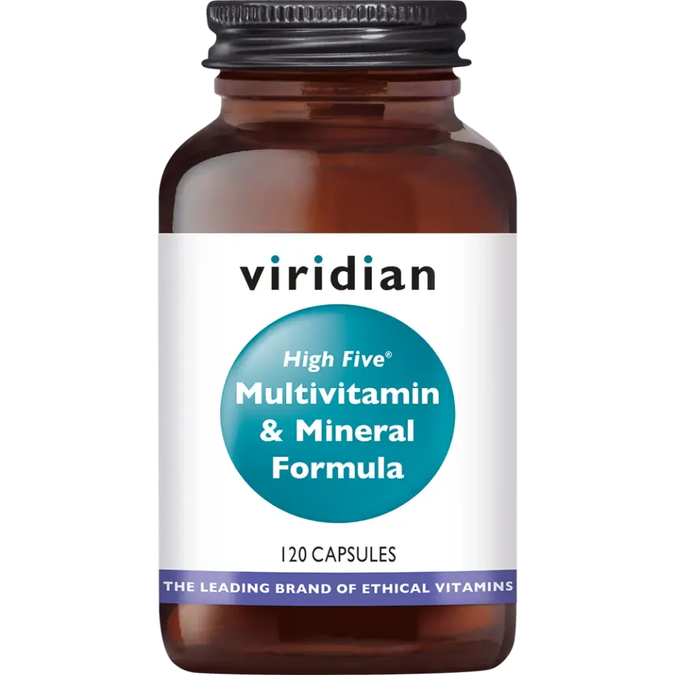 Viridian High Five Multivitamin Mineral Formukla 120 caps