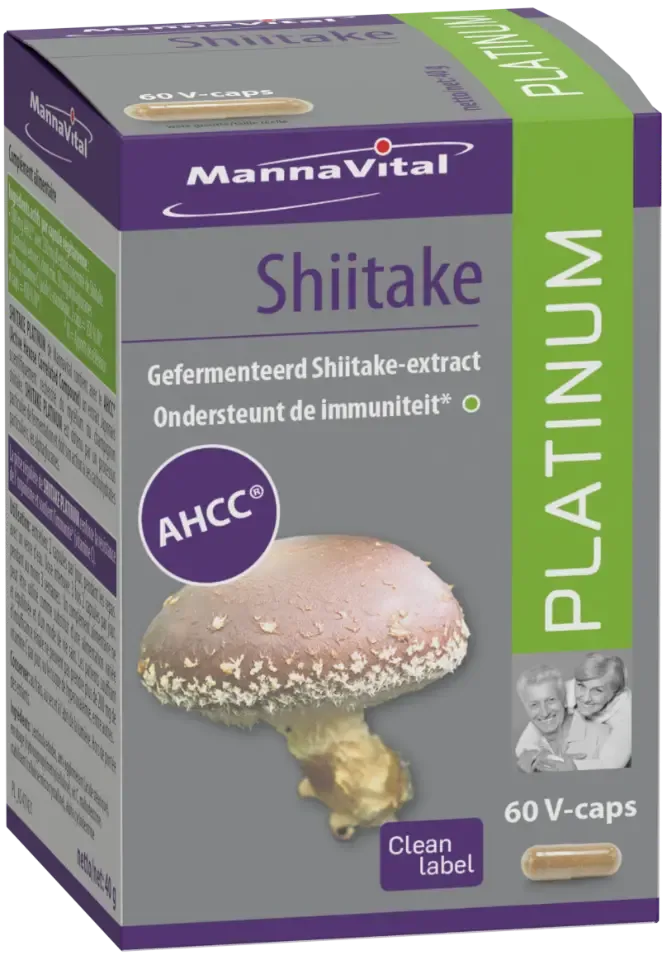 Mannavital  Shiitake platinum