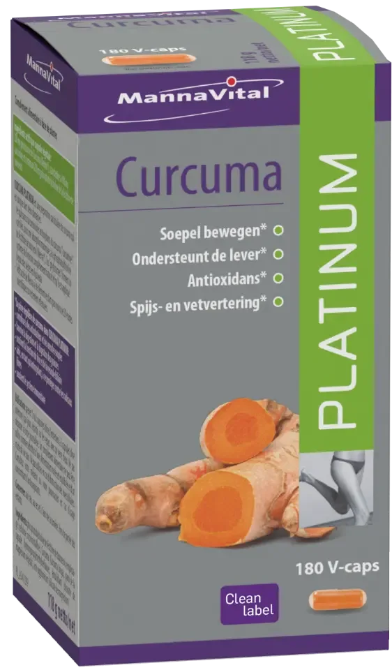 Mannavital Curcuma Pltinum 180 caps
