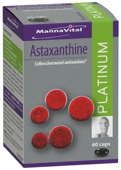 Mannavital  ASTAXANTHINE PLATINUM  60 cpas