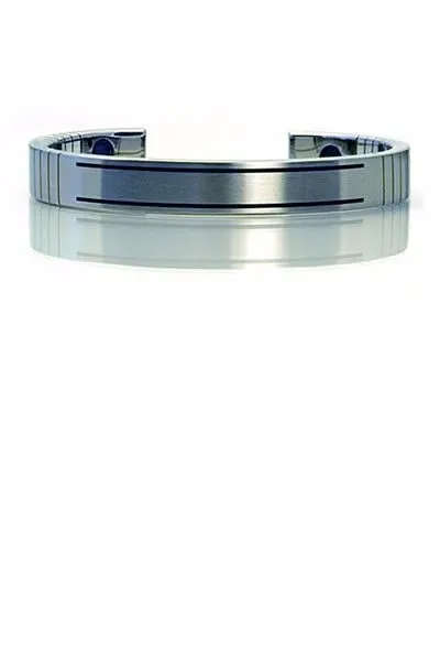 Qlink-armband in staal voor mannen