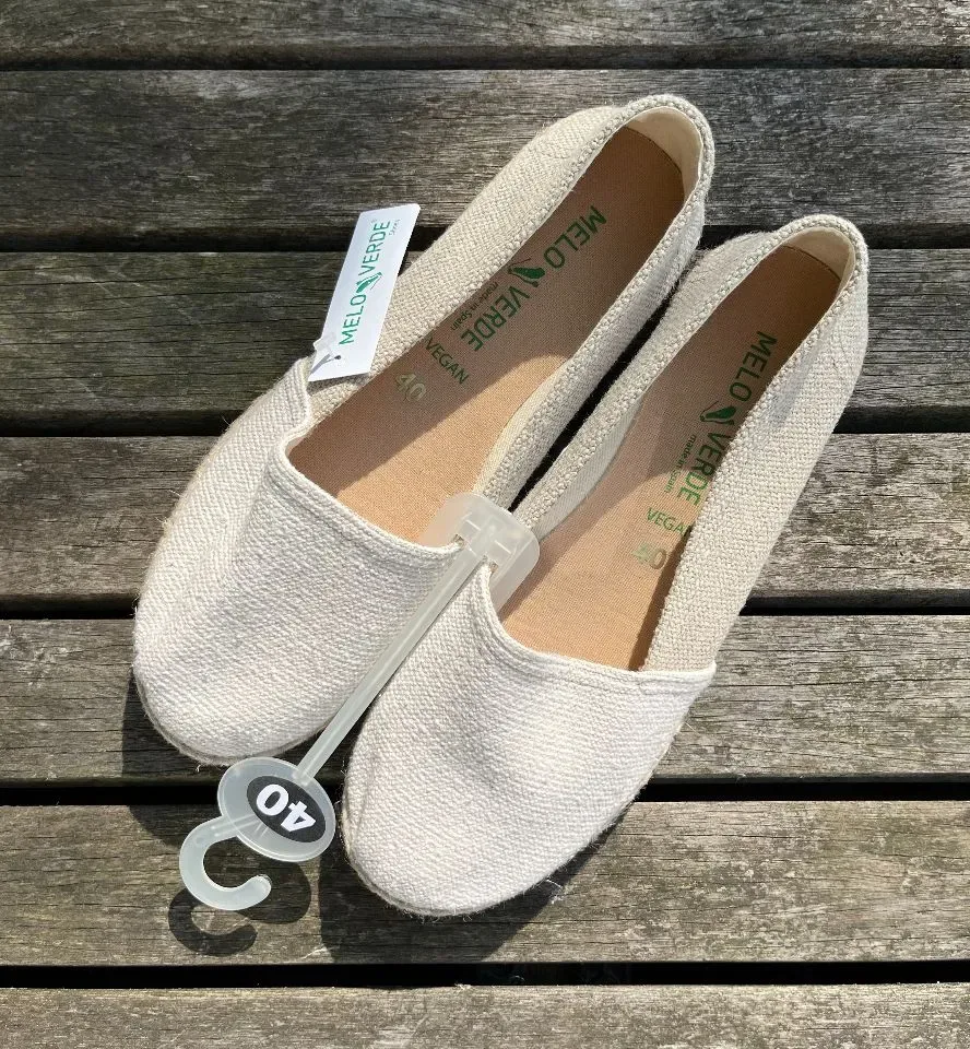 Espadrilles hennep/linnen