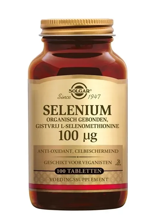 Solgar Selenium 100 µg tabletten 100 st