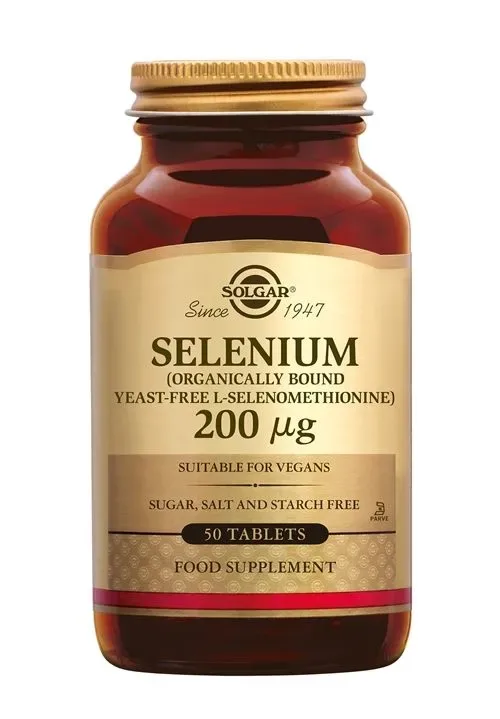 Solgar Selenium 200 µg tabletten 50 st