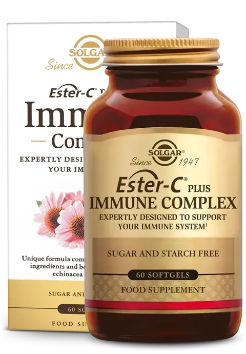 Solgar ester C Immune complex 60 stuks