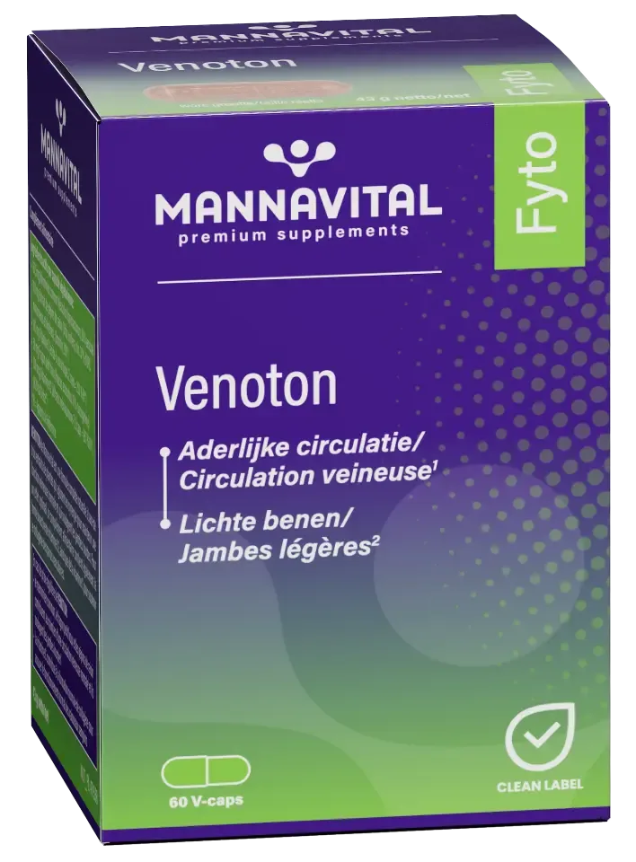 Mannavital Venoton 2 x 60 V-caps.
