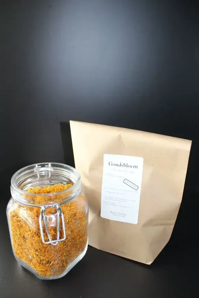 Goudsbloemen 1 kg + pot