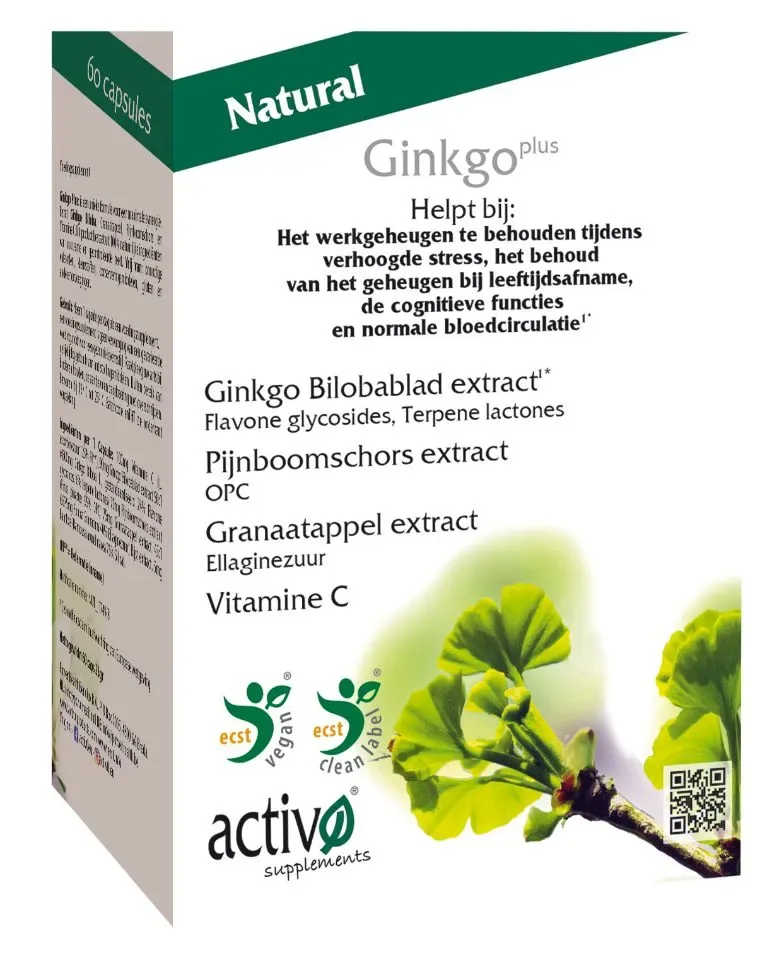 Ginko Plus - Activo  60 V caos