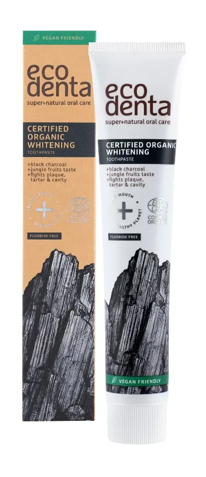 Whitening tandpasta met zwarte houtskool - 3 x 75 ml