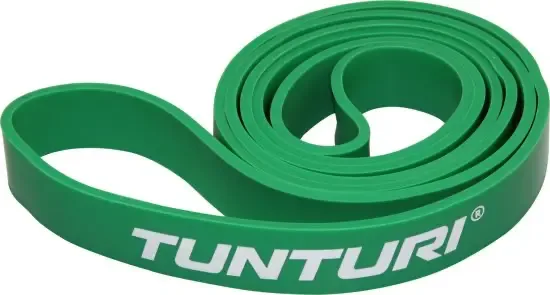 Tunturi Fitness Power Band Medium Green Weerstandsband
