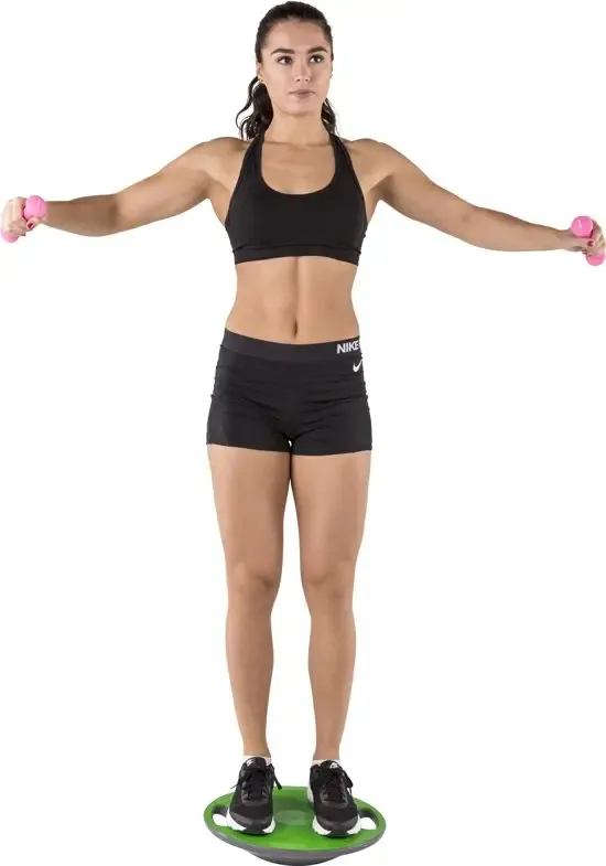 Tunturi Fitness Balance Board With Handles